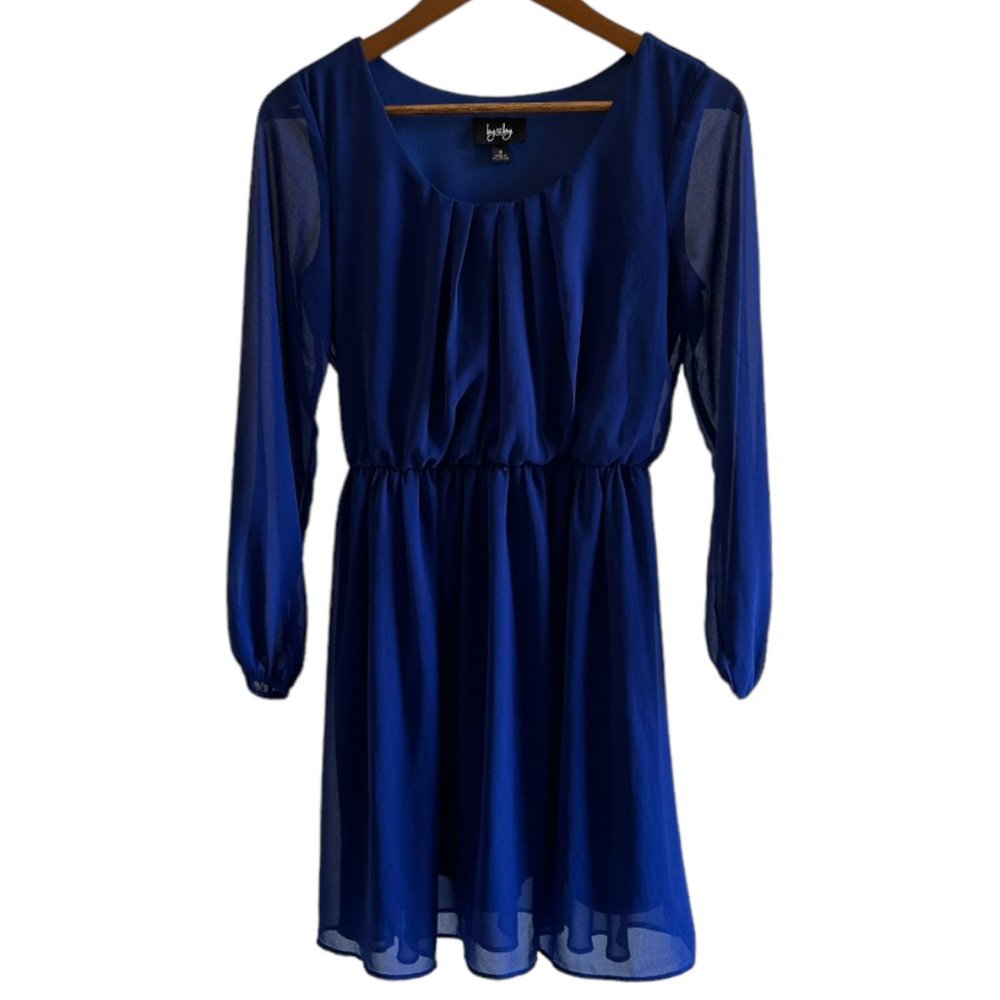DONATED by & by Royal Blue Mini Dress